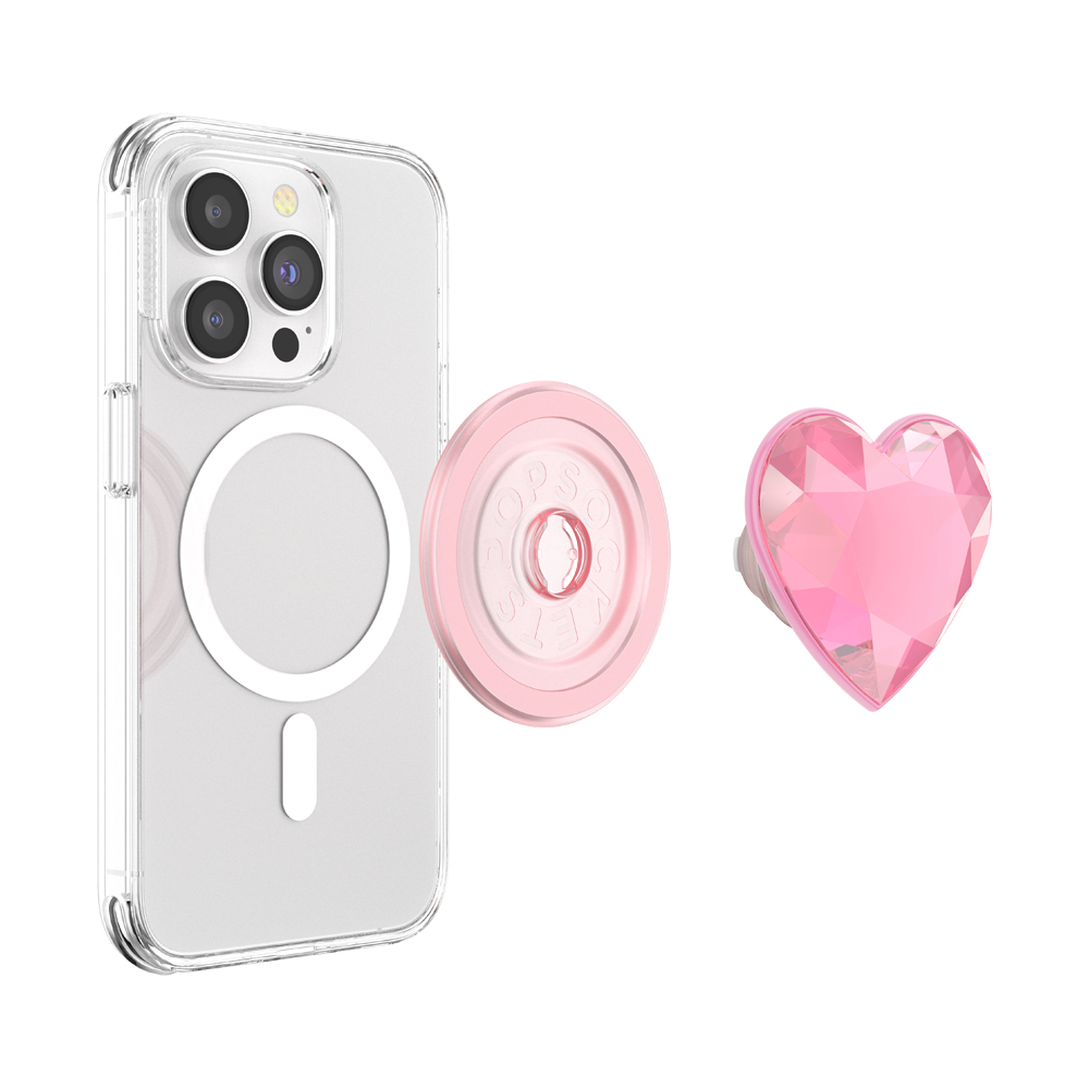 Crystal Heart — MagSafe PopGrip - US 09556