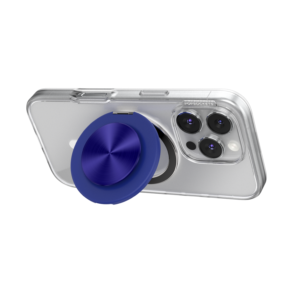 Aluminum Radial French Navy — MagSafe Kick-Out Grip & Stand - US 95328