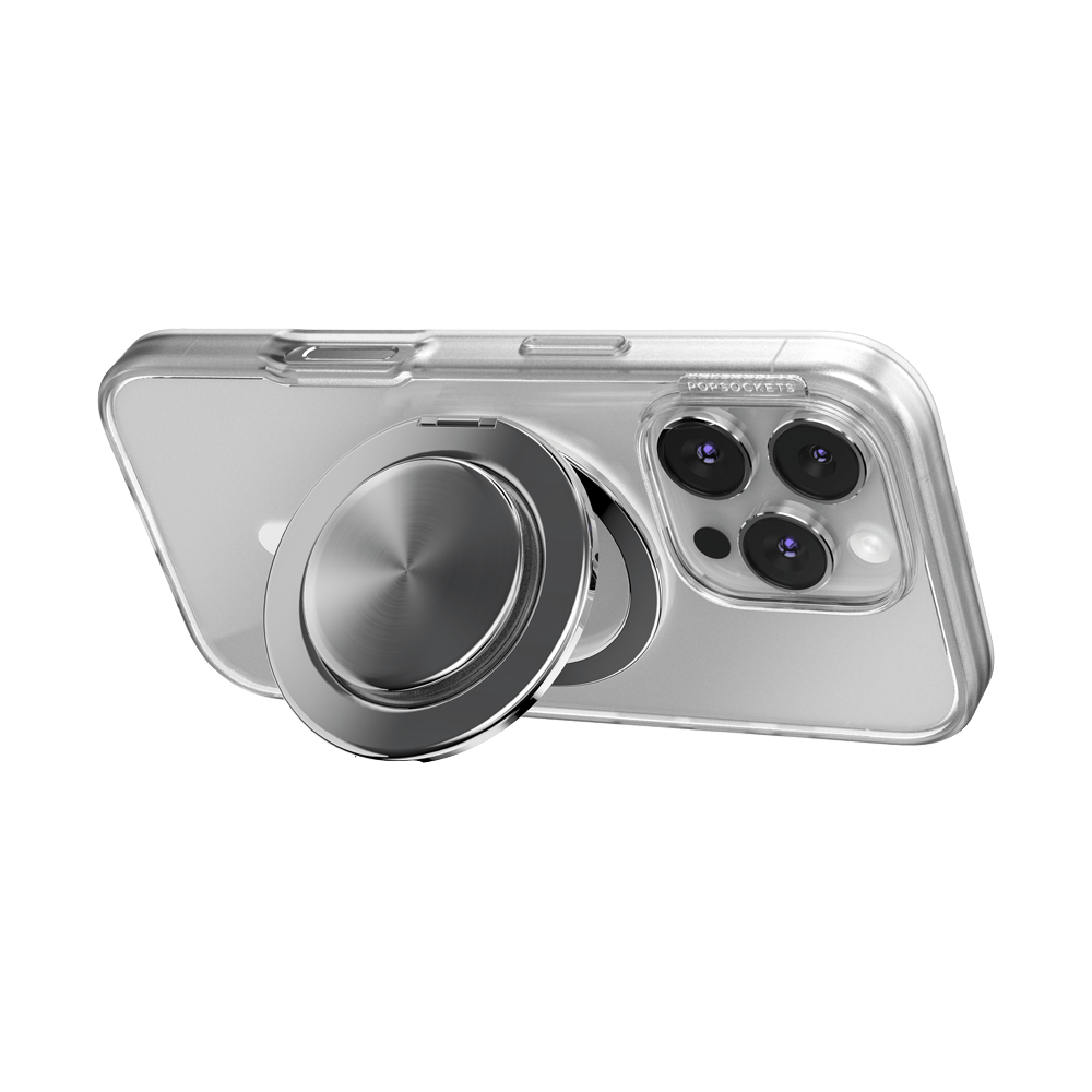 Aluminum Radial Silver — MagSafe Kick-Out Grip & Stand - US 53269