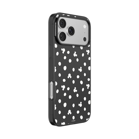 Translucent Black Mickey Polka Dot — iPhone 17 Pro Max MagSafe Case - US 43216