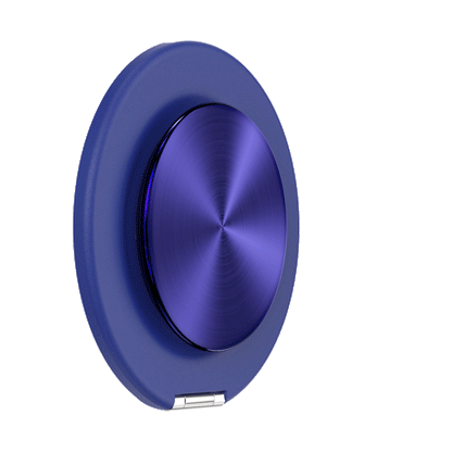 Aluminum Radial French Navy —  MagSafe Kick-Out Grip & Stand - US 68686