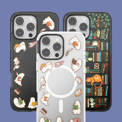 Spooky Book Club Smoke — iPhone 15 Pro MagSafe Case - US 83021