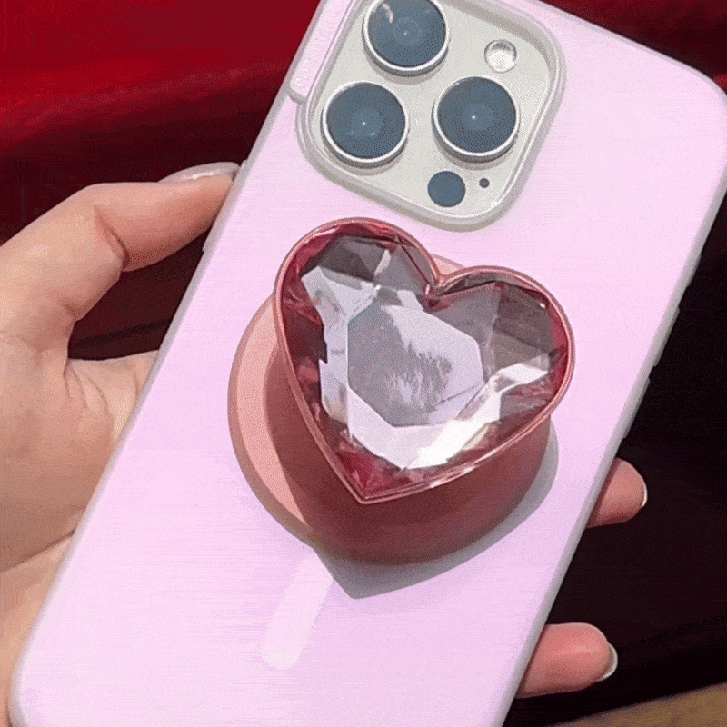 Crystal Heart — MagSafe PopGrip - US 33643