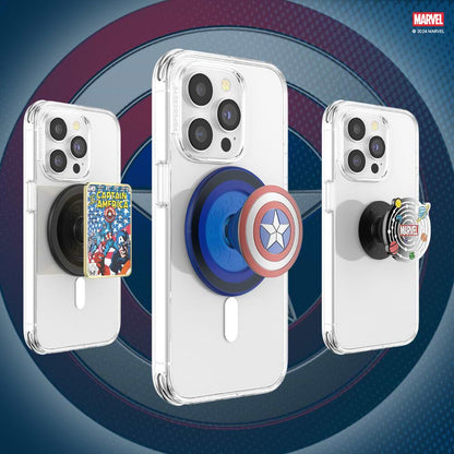 Enamel Captain America Comic Book — MagSafe PopGrip - US 85601