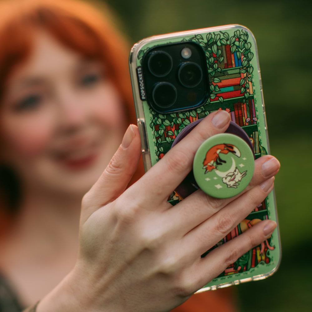 Storied Shelves Green — iPhone 14 Pro MagSafe Case - US 63611