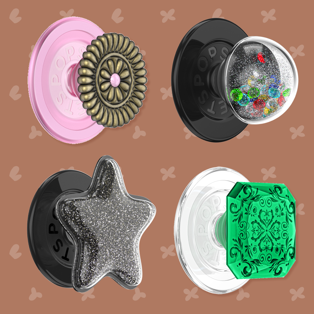 Tidepool Globe Rainbow Jackpot —  MagSafe PopGrip - US 95381