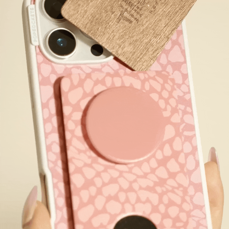 Clay Rosa Fossil — iPhone 14 MagSafe Case - US 74477