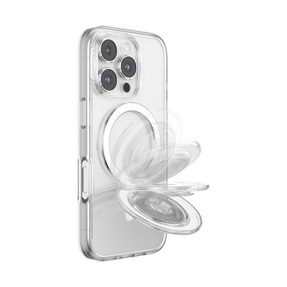 Clear Glitter — MagSafe Kick-Out Grip & Stand - US 47443