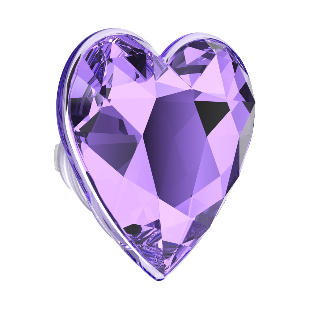Crystal Heart Lavender —  MagSafe PopGrip - US 40776