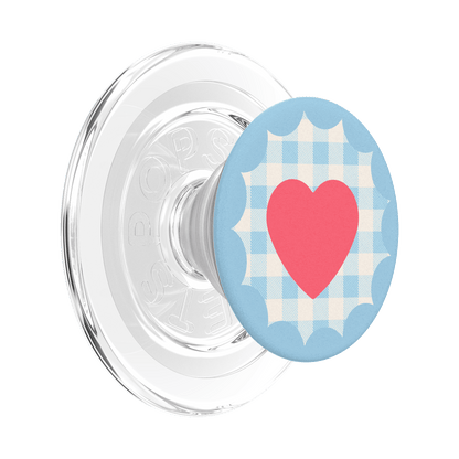 Gingham Heart —  MagSafe PopGrip - US 81866