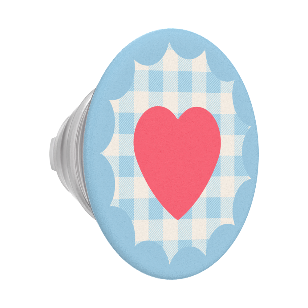 Gingham Heart —  MagSafe PopGrip - US 81866