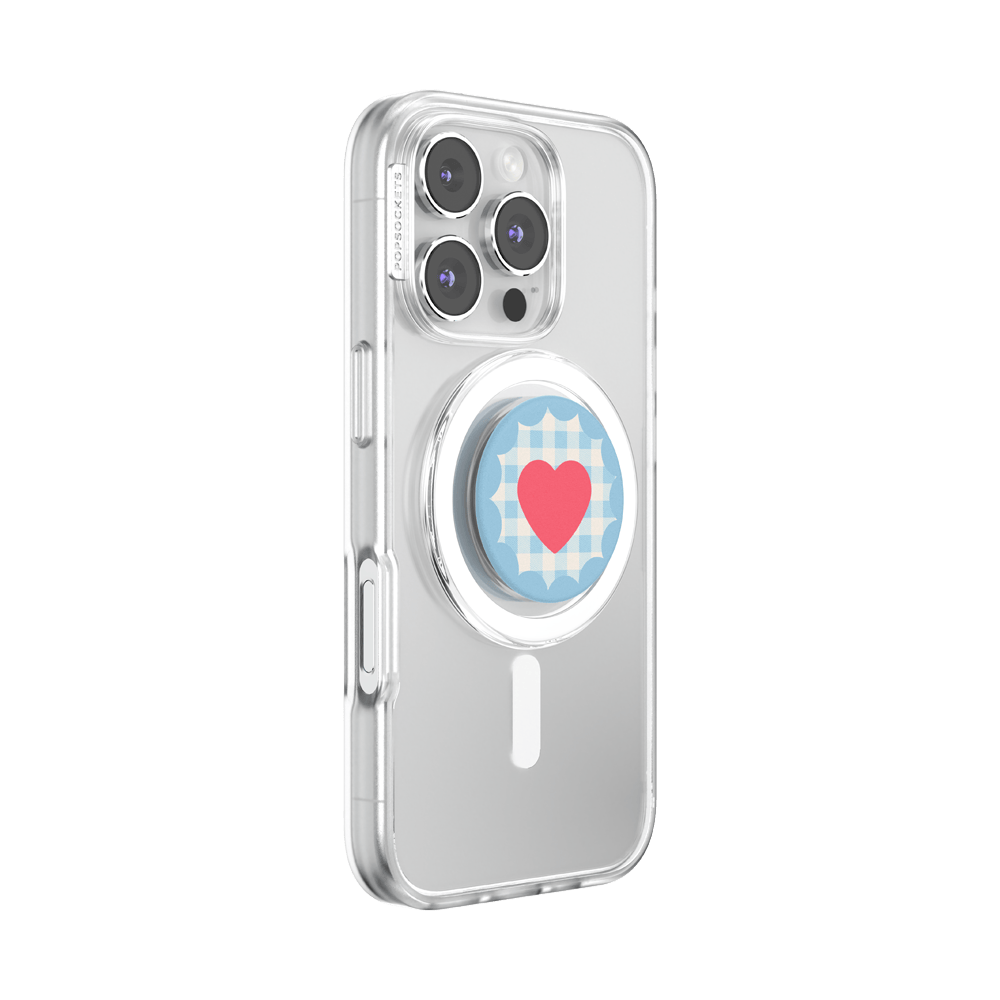 Gingham Heart —  MagSafe PopGrip - US 81866