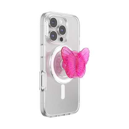 Molded Butterfly Magenta — MagSafe PopGrip - US 73187
