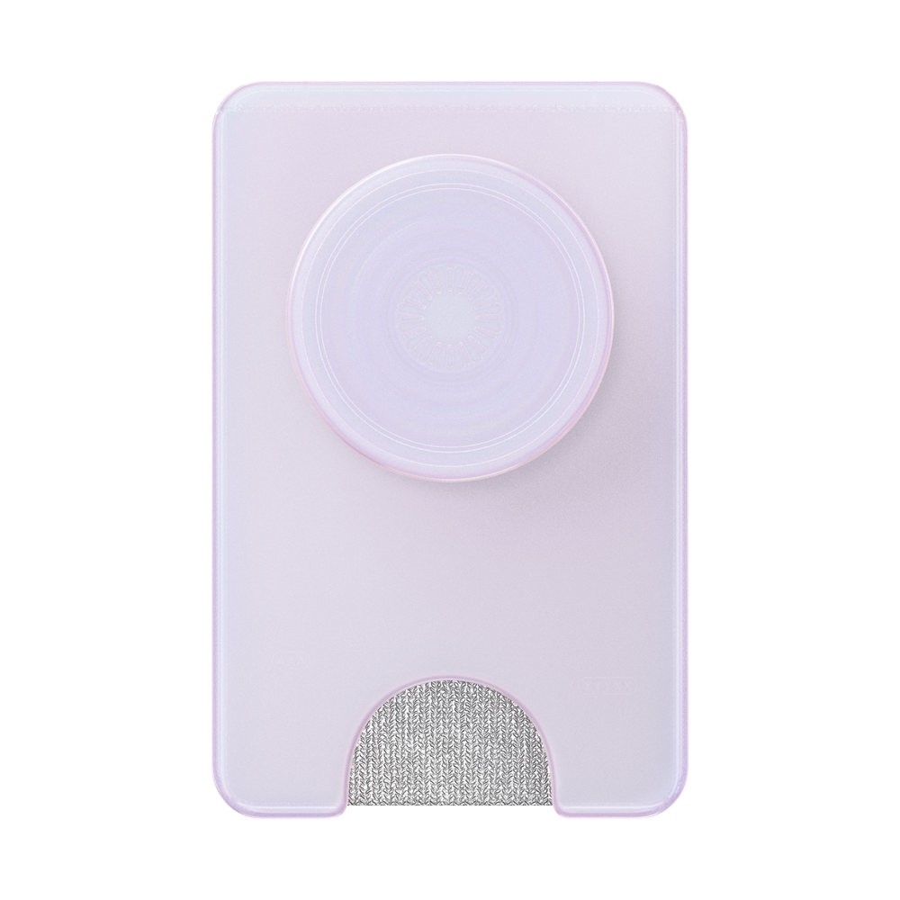 Opalescent White — MagSafe Kick-Out PopWallet+ & Stand - US 01514