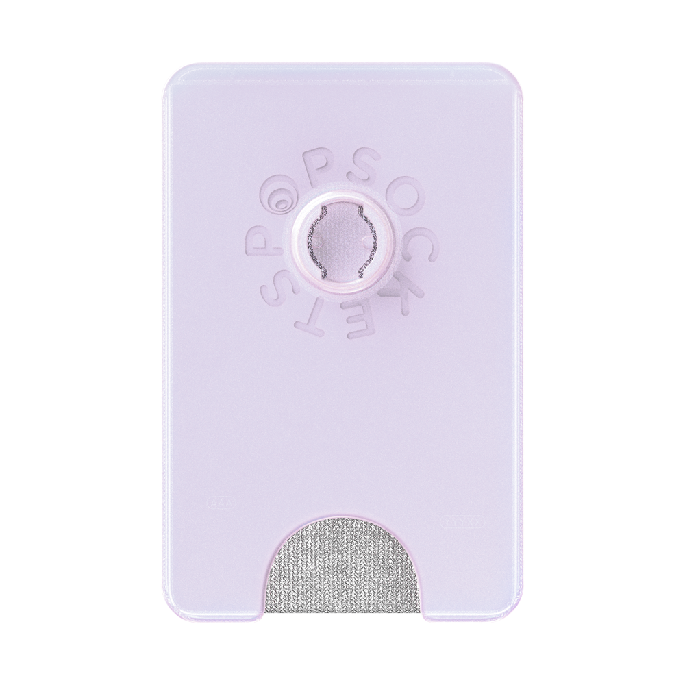 Opalescent White — MagSafe Kick-Out PopWallet+ & Stand - US 01514