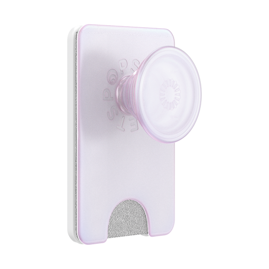 Opalescent White — MagSafe Kick-Out PopWallet+ & Stand - US 01514
