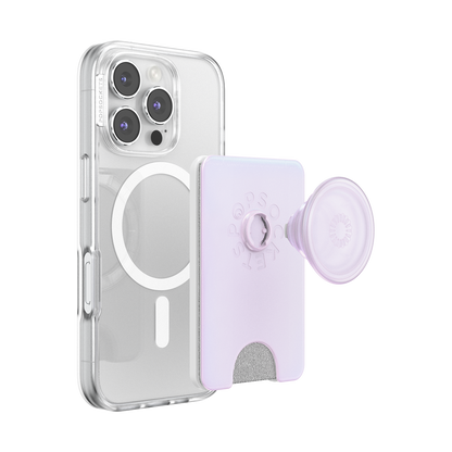 Opalescent White — MagSafe Kick-Out PopWallet+ & Stand - US 07105
