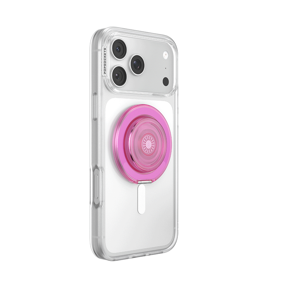 Translucent Baby Pink — MagSafe Kick-Out Grip & Stand - US 04624