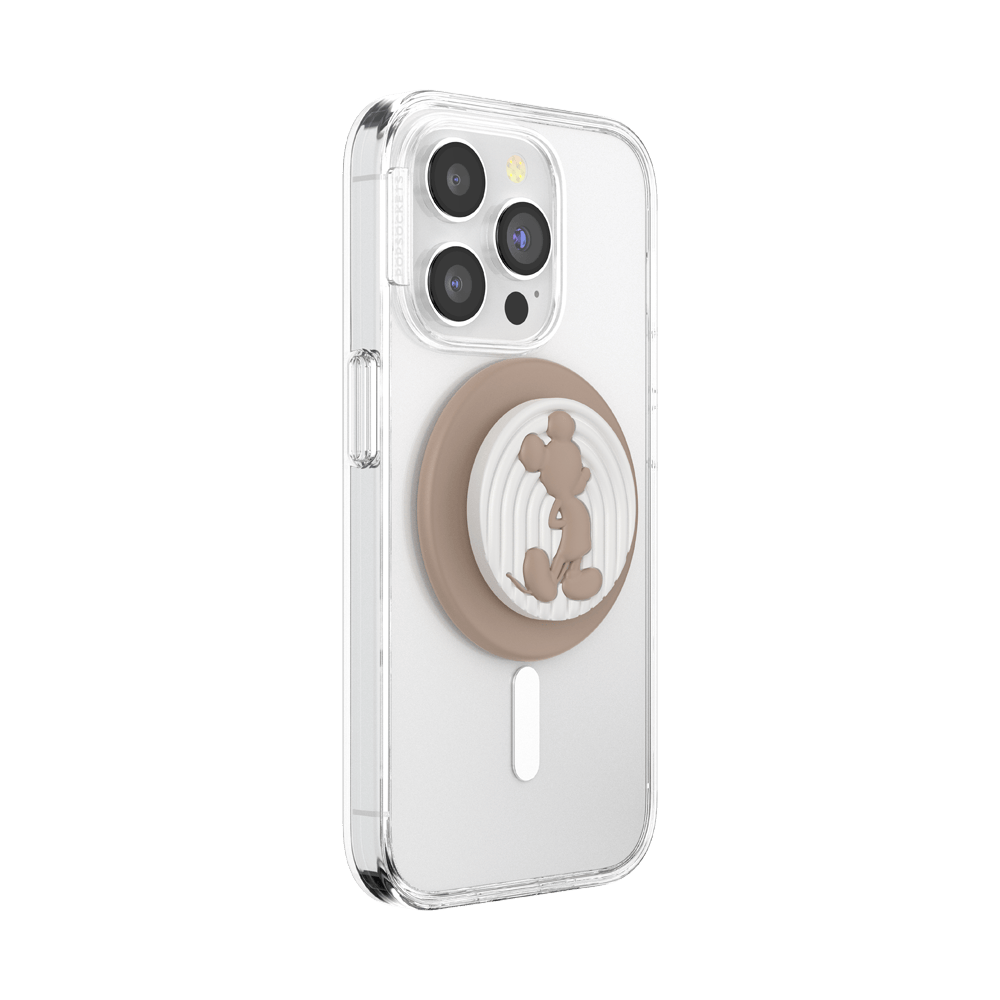 PopOut Latte Mickey — MagSafe PopGrip - US 86931