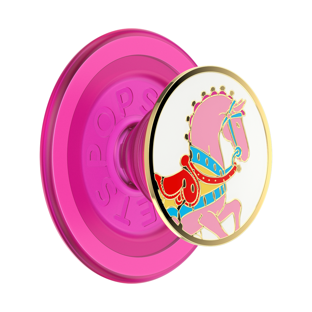 Enamel Carousel Pony — MagSafe PopGrip - US 46261
