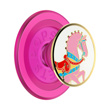 Enamel Carousel Pony — MagSafe PopGrip - US 10397