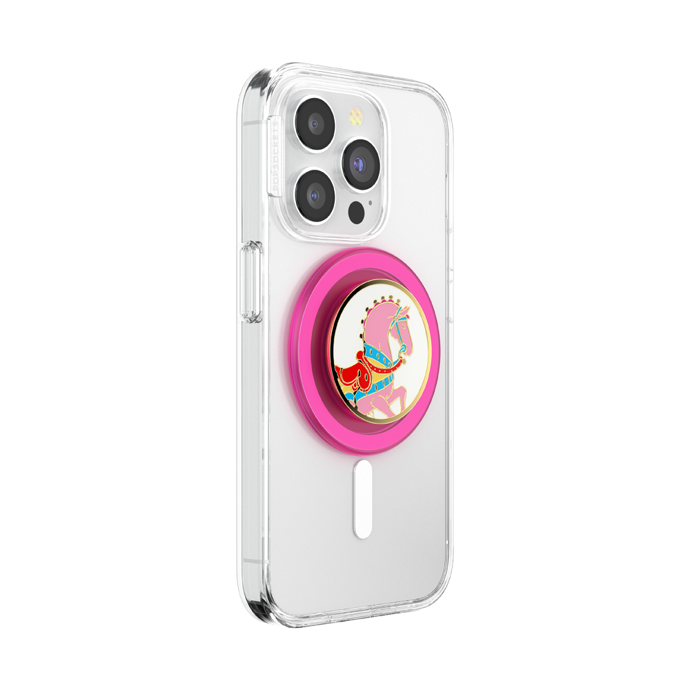 Enamel Carousel Pony — MagSafe PopGrip - US 09224