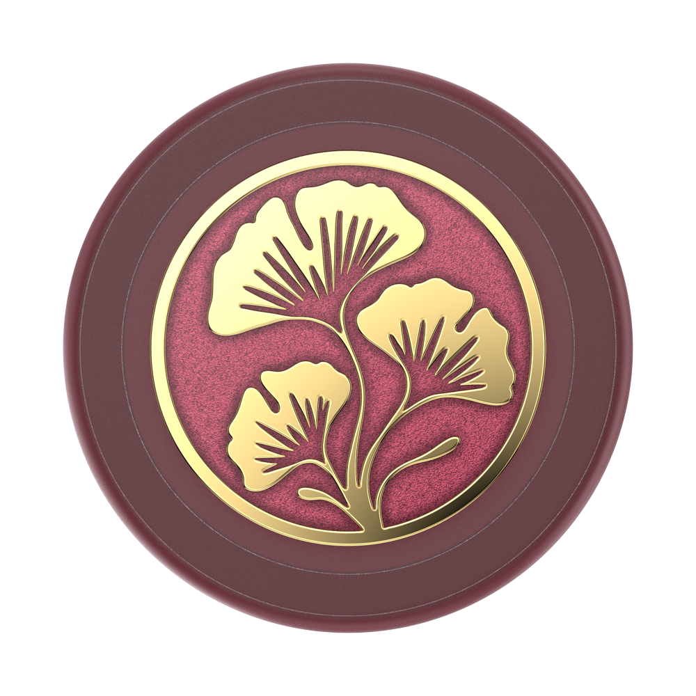 Enamel Ginkgo Oxblood — MagSafe PopGrip - US 23844