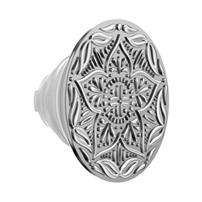 Enamel Silver Mandala — MagSafe PopGrip - US 50136