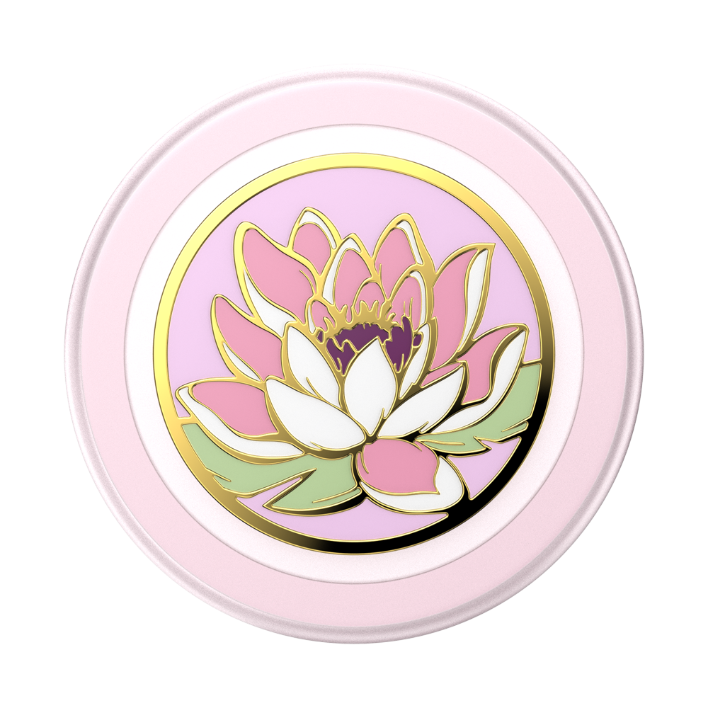 Enamel Water Lily — MagSafe PopGrip - US 71610