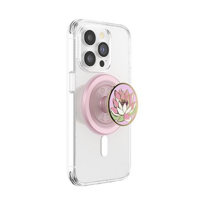 Enamel Water Lily — MagSafe PopGrip - US 71610