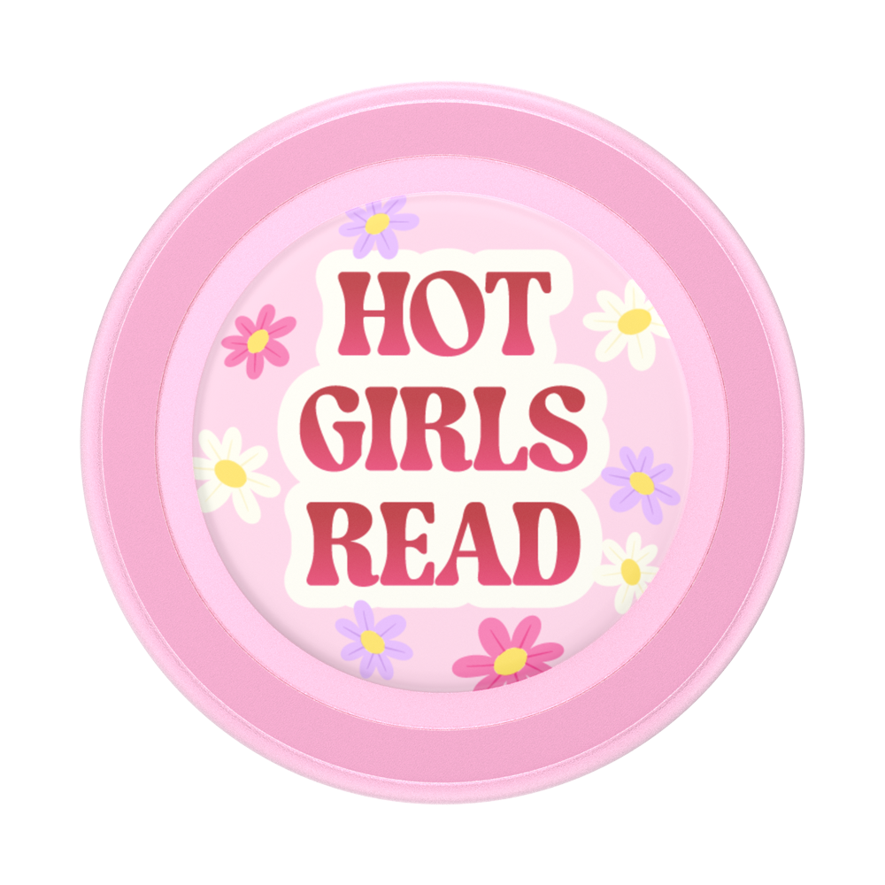 Hot Girls Read Pink — MagSafe PopGrip - US 36765