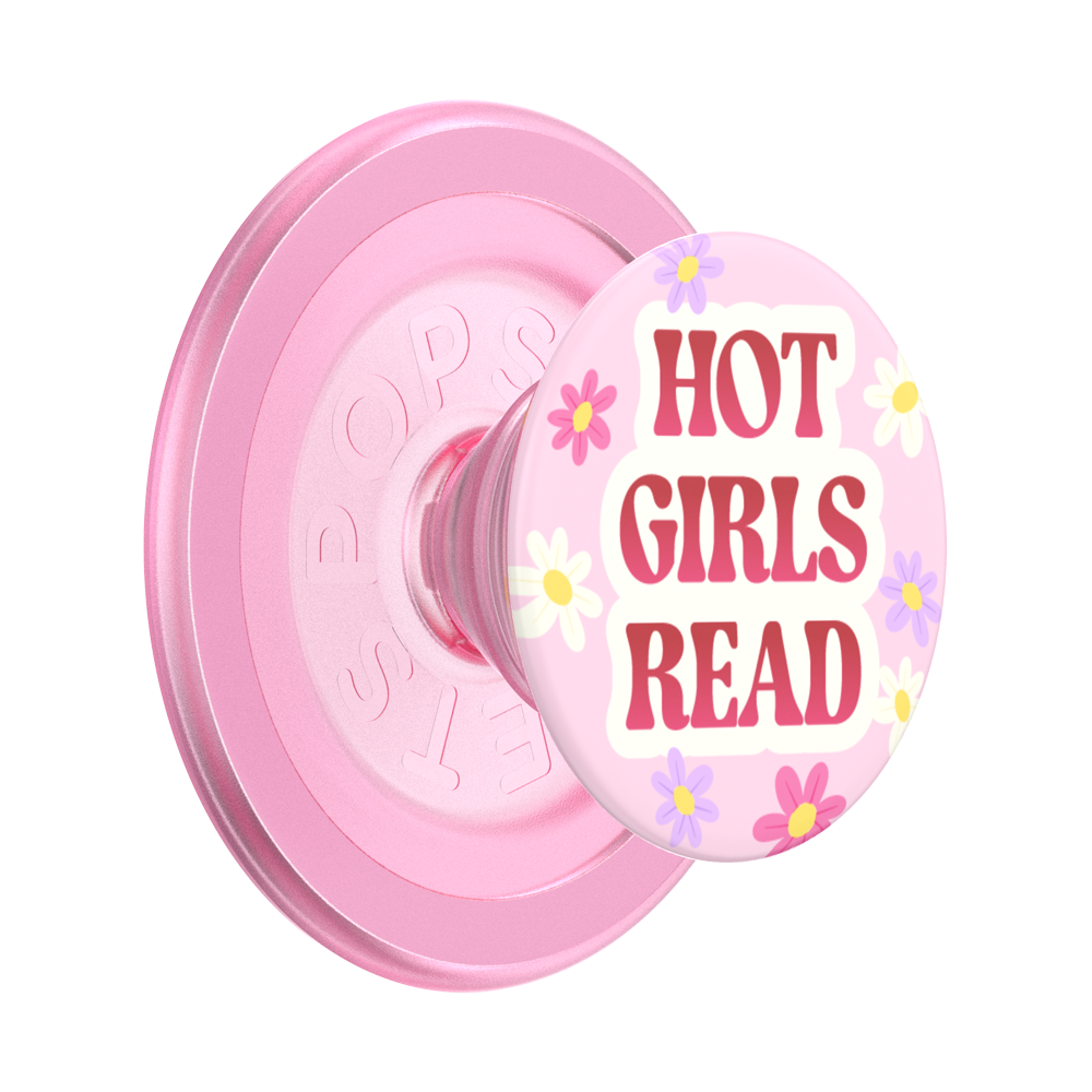 Hot Girls Read Pink — MagSafe PopGrip - US 36765