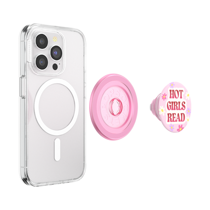 Hot Girls Read Pink — MagSafe PopGrip - US 76170