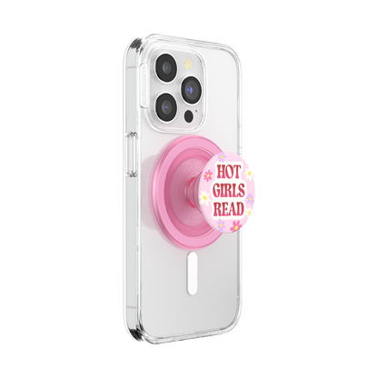 Hot Girls Read Pink — MagSafe PopGrip - US 24311