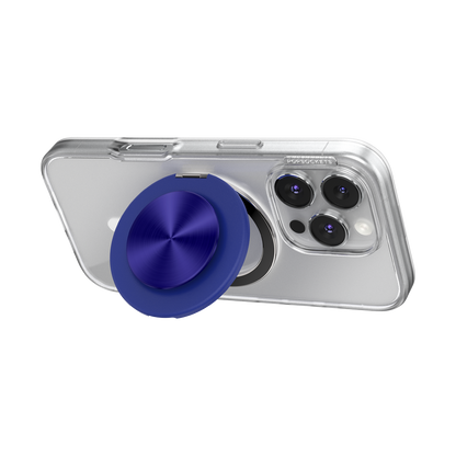 Aluminum Radial French Navy —  MagSafe Kick-Out Grip & Stand - US 68686