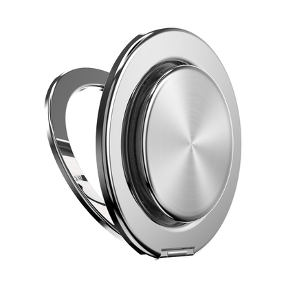 Aluminum Radial Silver —  MagSafe Kick-Out Grip & Stand - US 39107