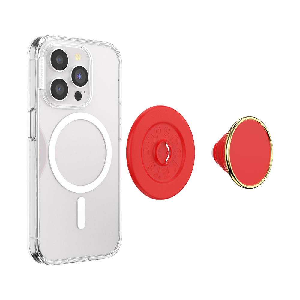 Enamel Rosso — MagSafe PopGrip - US 93558