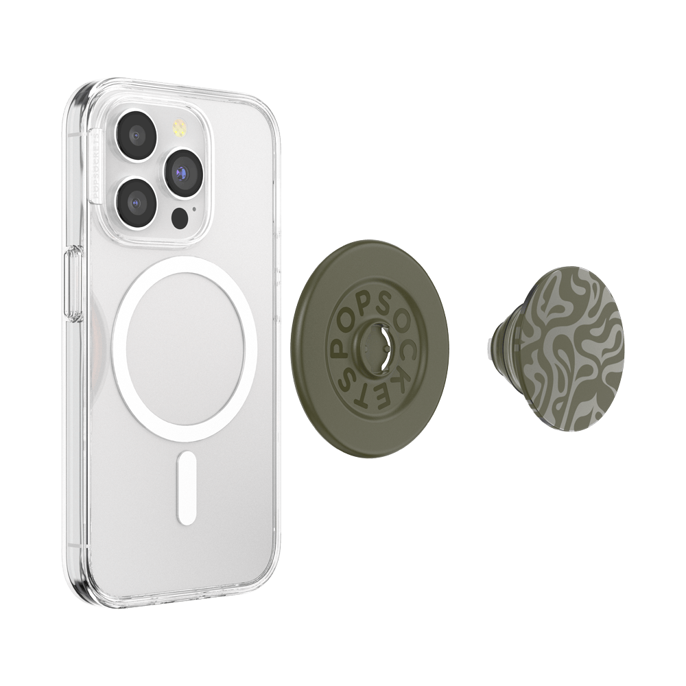 Aluminum Swirl — MagSafe PopGrip - US 99324