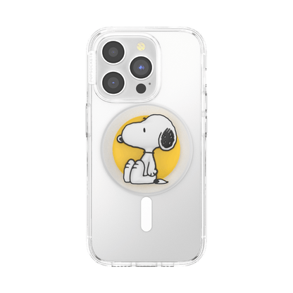 PopOut Sitting Snoopy — MagSafe PopGrip - US 35524