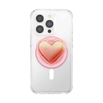 Squishy Tidepool Heart Pinky — MagSafe PopGrip - US 55041