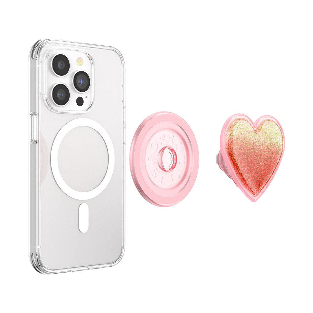 Squishy Tidepool Heart Pinky — MagSafe PopGrip - US 38819