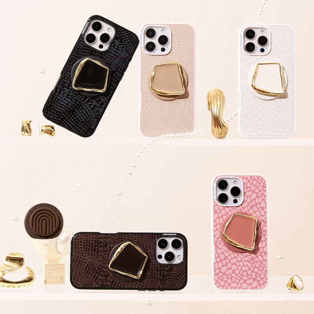 Clay Rosa Fossil — iPhone 14 Plus MagSafe Case - US 53754
