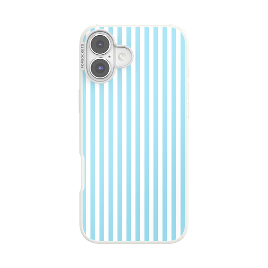 Soft Blue Stripe — iPhone 16 Plus MagSafe Case - US 71848
