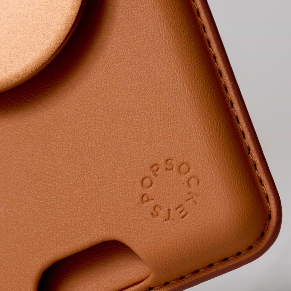 Cognac —  Softgoods MagSafe PopWallet+ - US 27836