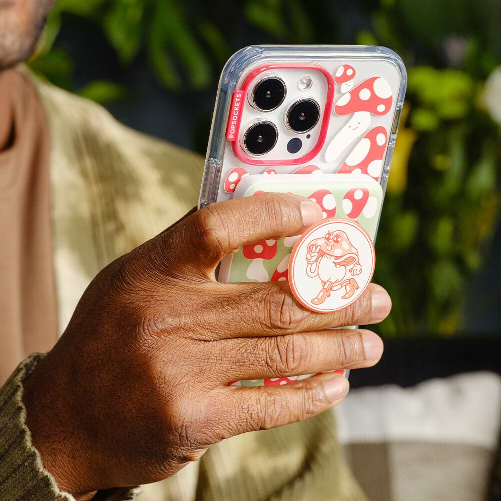 Red Shrooms — iPhone 16 Plus MagSafe Case - US 44136