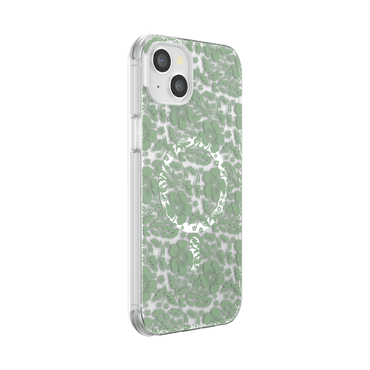 Lace Eucalyptus  — iPhone 14 Plus MagSafe Case - US 96783