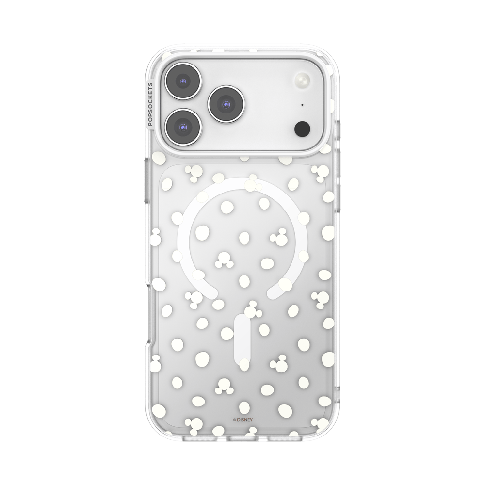 Clear Mickey Polka Dot — iPhone 17 Pro Max MagSafe Case - US 69557