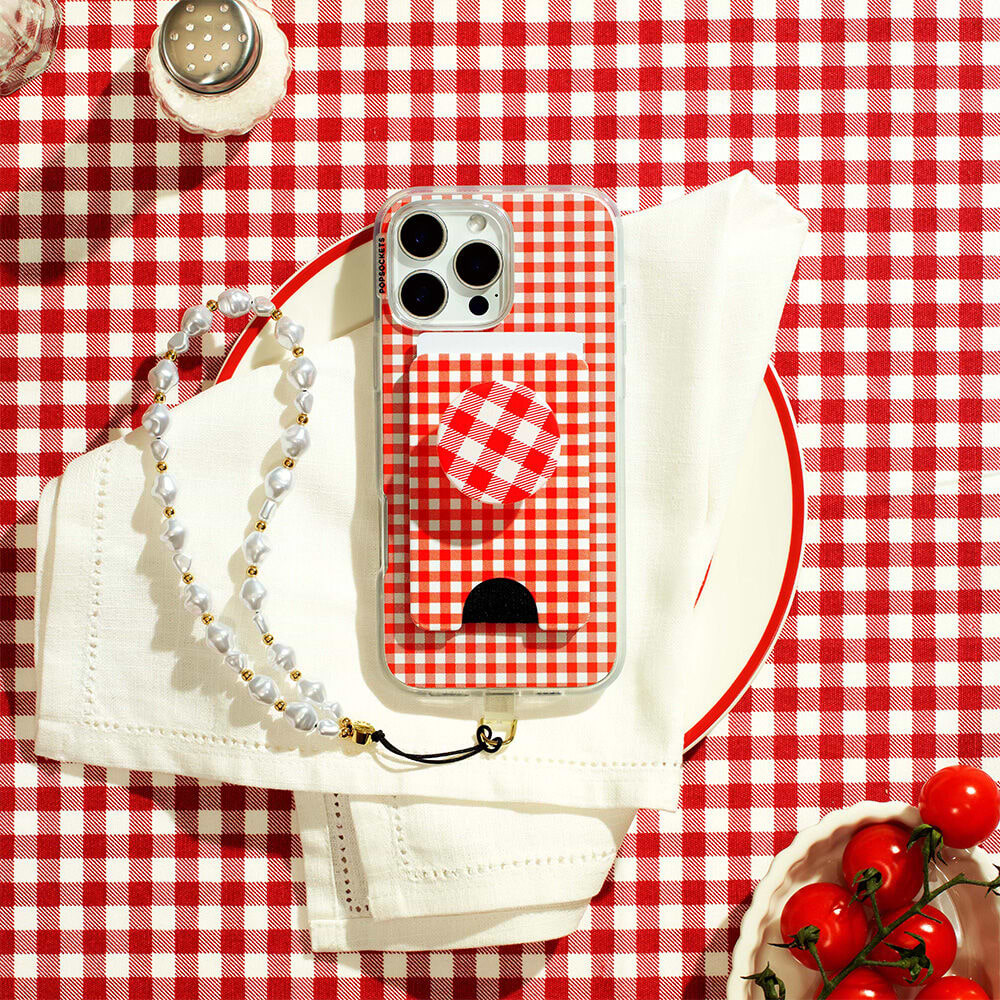 Red Gingham — iPhone 15 Pro Max MagSafe Case - US 39769