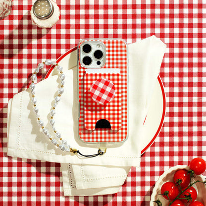 Red Gingham — iPhone 15 Pro MagSafe Case - US 33908