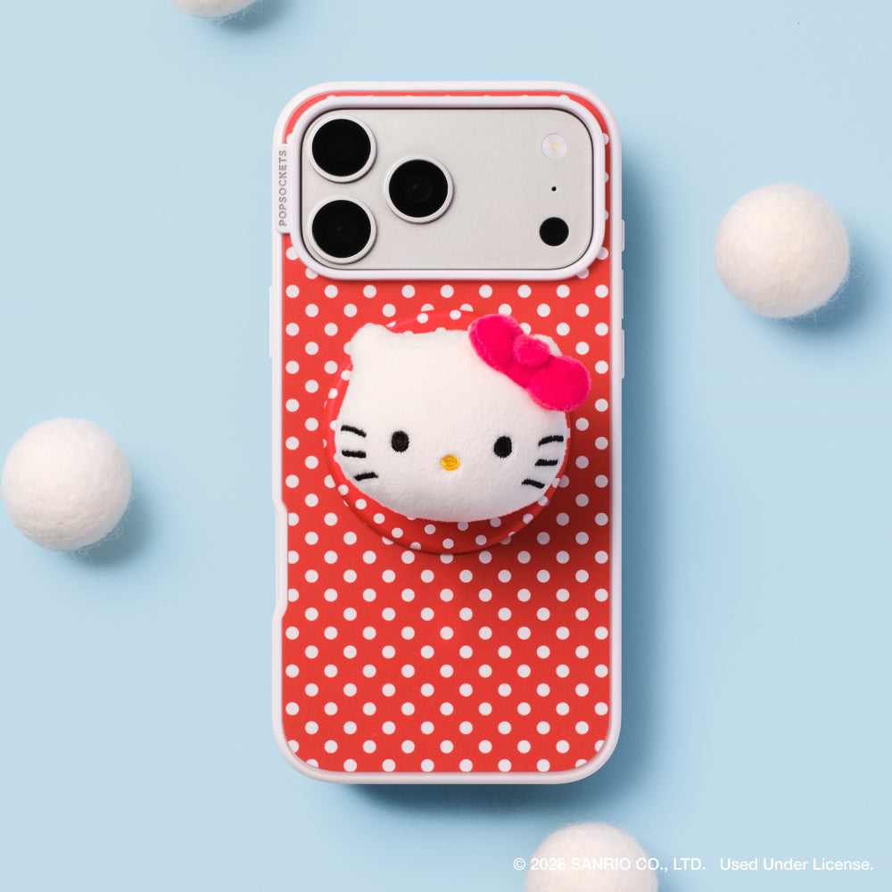 Cherry Red Polka Dot — iPhone 16 MagSafe Case - US 88221